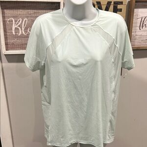 Athleta Mint Short Sleeve Tee